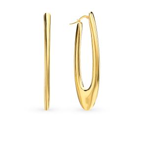 золотые серьги