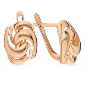 золотые серьги