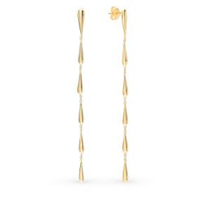 золотые серьги