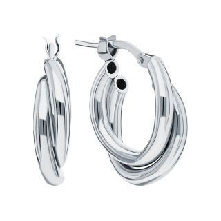 Серебряные серьги LINEA ITALIA: белое серебро 925 пробы — купить в ...
