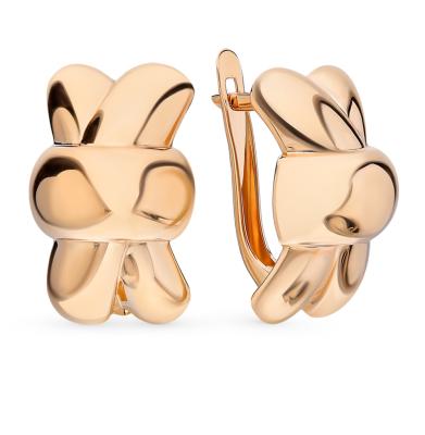 Золотые серьги