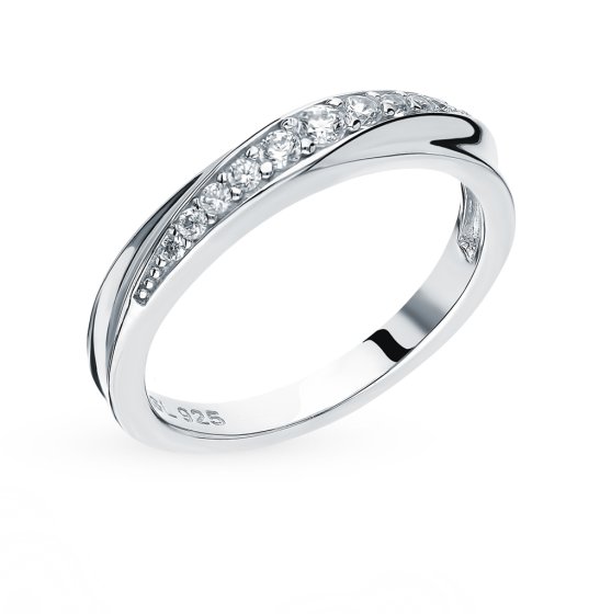 Zolotoe Kolco S Fianitami Jasmine Jewellery Krasnoe I Rozovoe Zoloto Fianit Kupit V Internet Magazine Sunlight Foto Artikul 91297