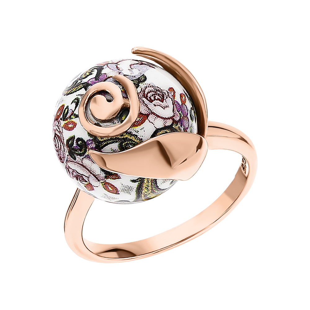 Фото «Серебряное кольцо с акрилами»