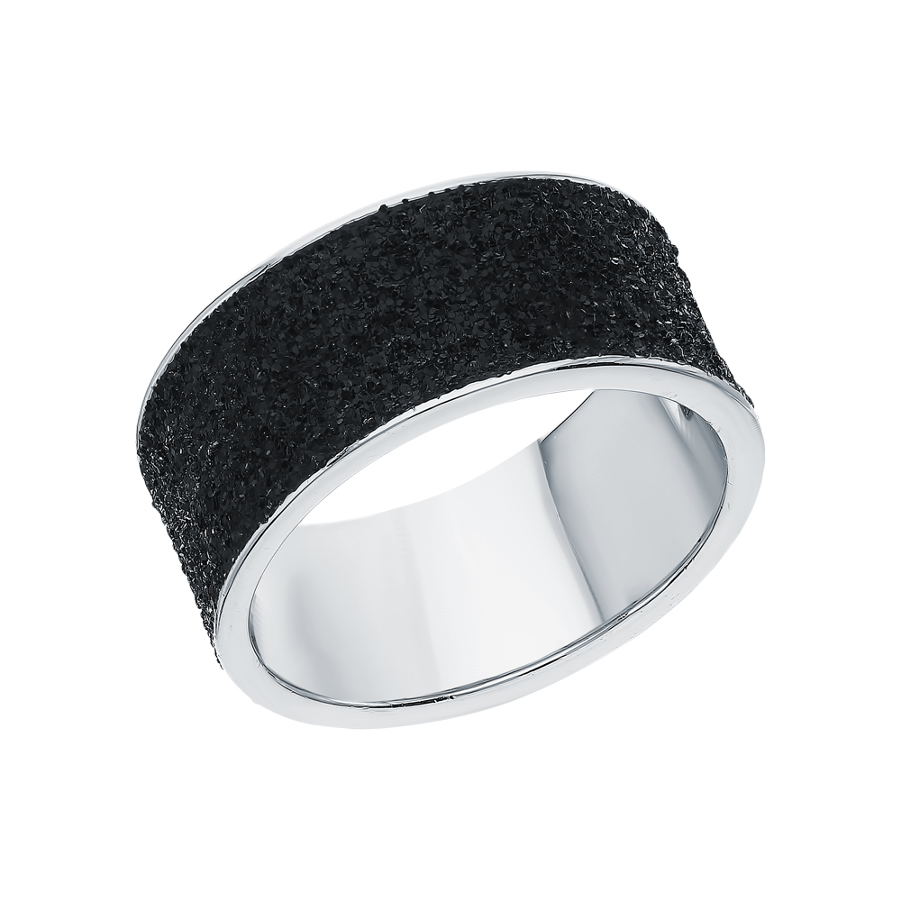 Фото «Серебряное кольцо с глиттером»