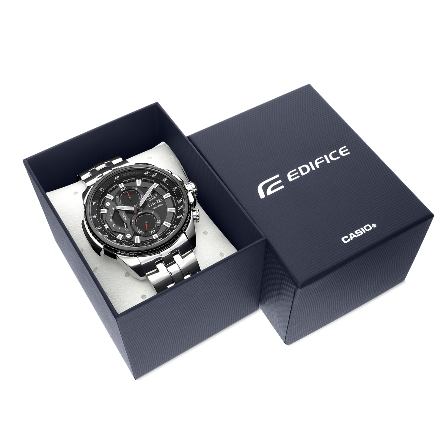 Часы мужские CASIO EF-558D-1A CASIO EF-558D-1A + коробка: сталь ...
