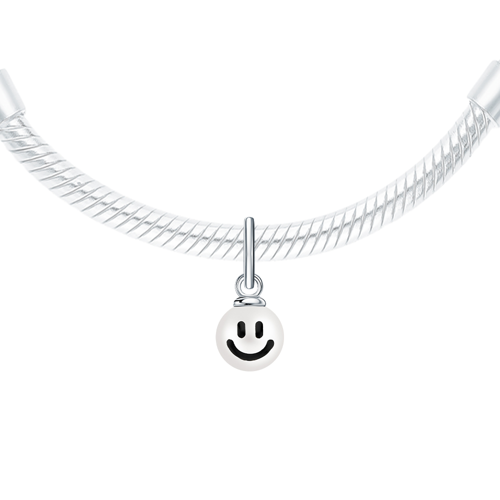 Фото «Серебряная подвеска с эмалью и жемчугом»