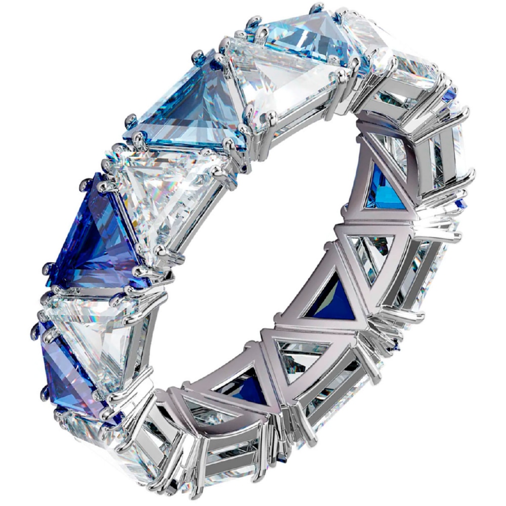 Стальное кольцо с кристаллами  Swarovski в Самаре