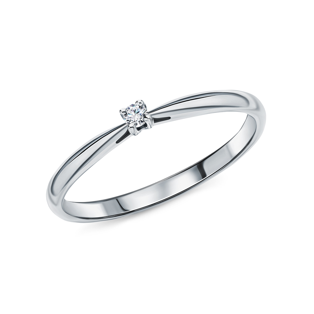 Фото «Платиновое кольцо с бриллиантами»