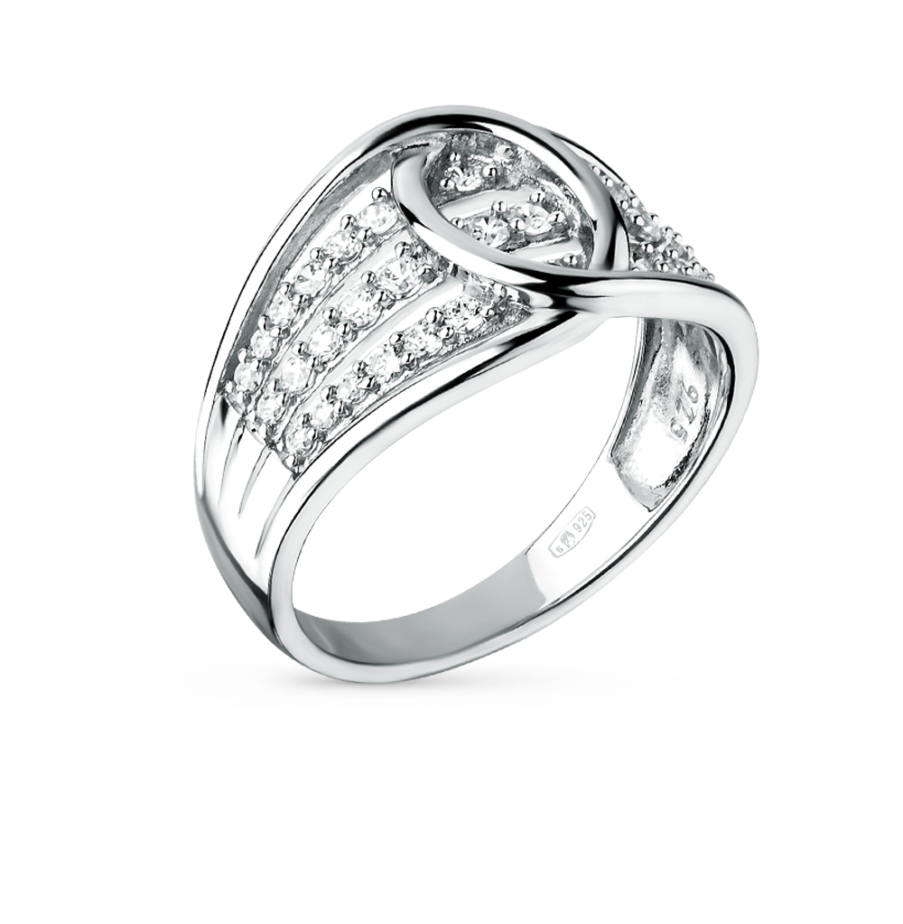 Фото «Серебряное кольцо с фианитами»