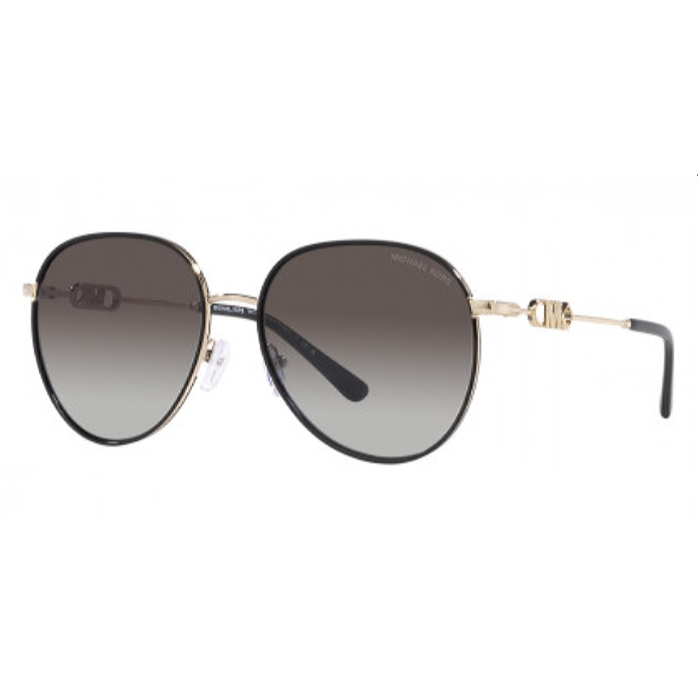 Женские солнцезащитные очки из Италии марки MICHAEL KORS из коллекции Aviator модель 0MK1128J10158F58 в Новосибирск