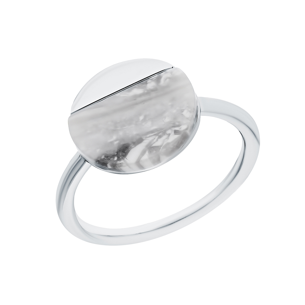 Серебряное кольцо с магнезитом в Санкт-Петербурге