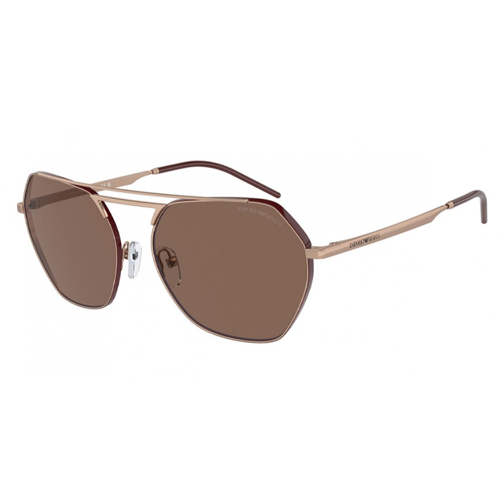 Женские солнцезащитные очки из Италии марки EMPORIO ARMANI из коллекции Irregular модель 0EA214830117356 в Новосибирск