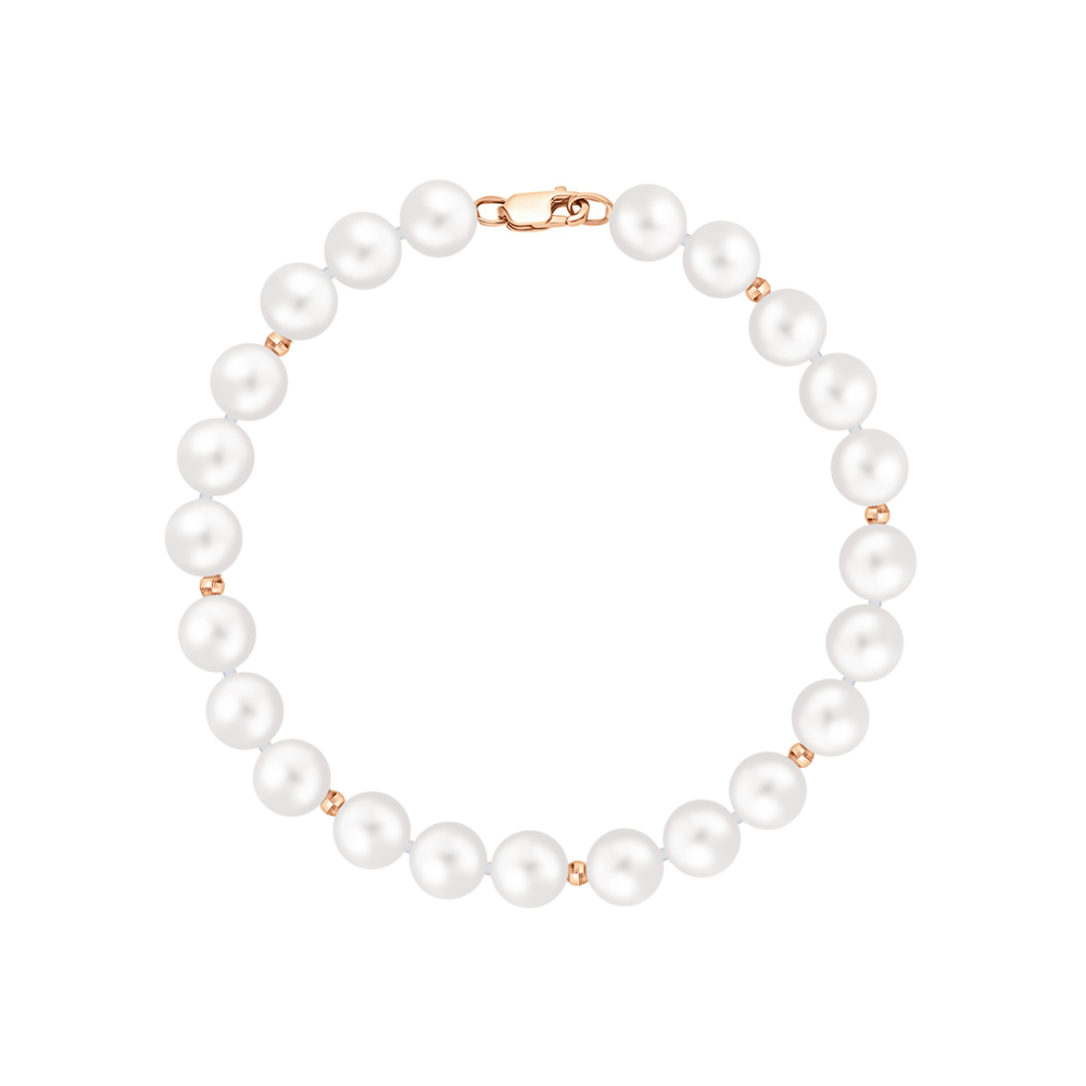 Золотой браслет с жемчугом в Ростовe-на-Дону