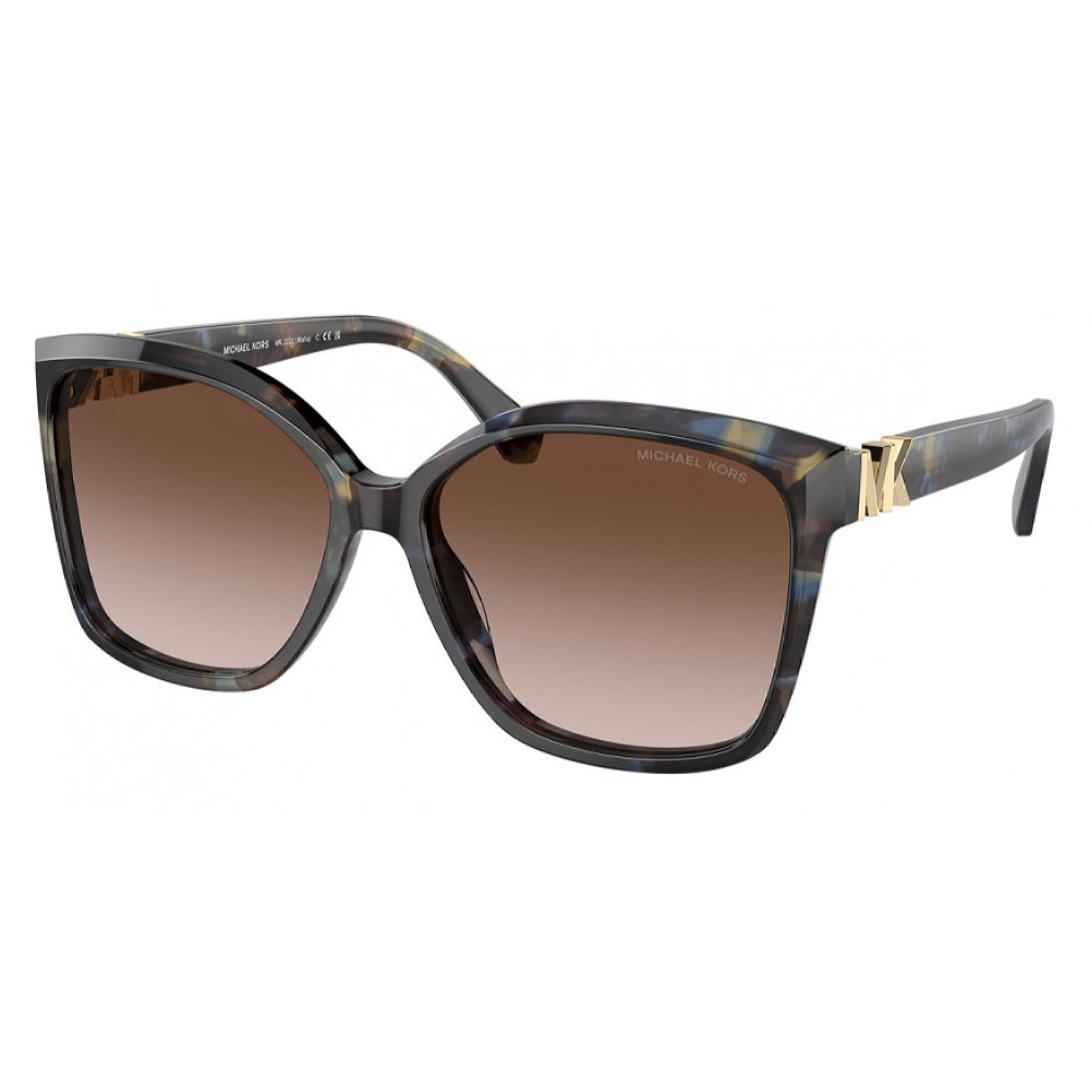 Женские солнцезащитные очки из Италии марки MICHAEL KORS из коллекции Square модель 0MK220139521358 в Новосибирск