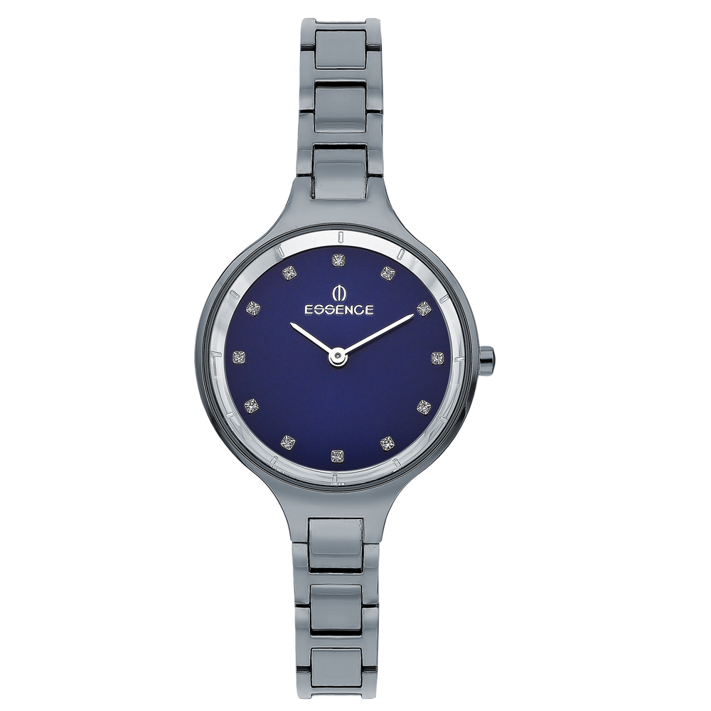 Фото «Женские  кварцевые часы ES6555FE.390 на стальном браслете с минеральным стеклом»