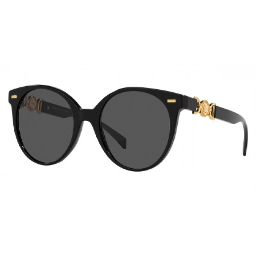 Фото «Женские солнцезащитные очки из Италии марки VERSACE из коллекции Wayfarer модель 0VE4442GB1/8755»