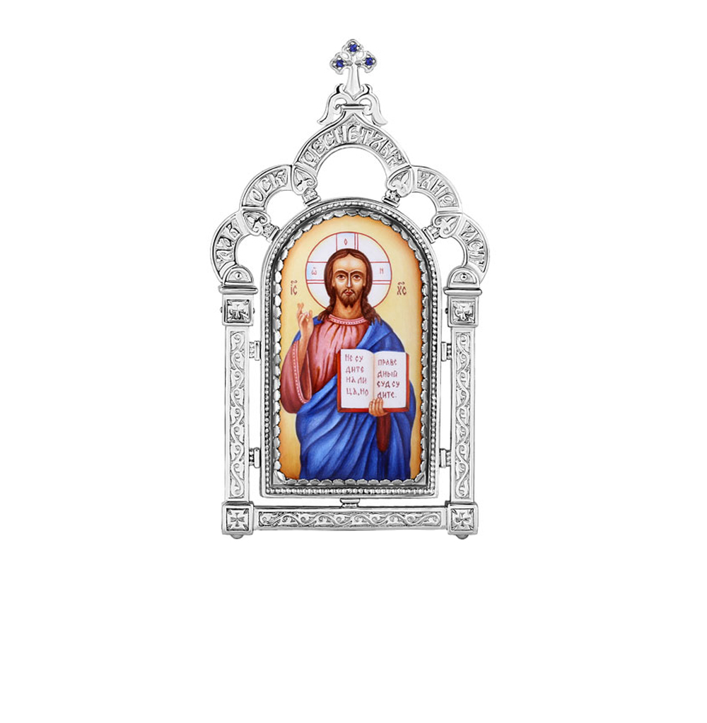 Серебряная икона "Господь Вседержитель" в Нижнем Новгороде
