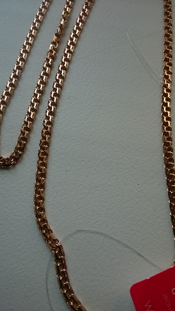 Золотая цепь БРОННИЦКИЙ ЮВЕЛИР Т2045382145*: розовое золото 585 пробы ...